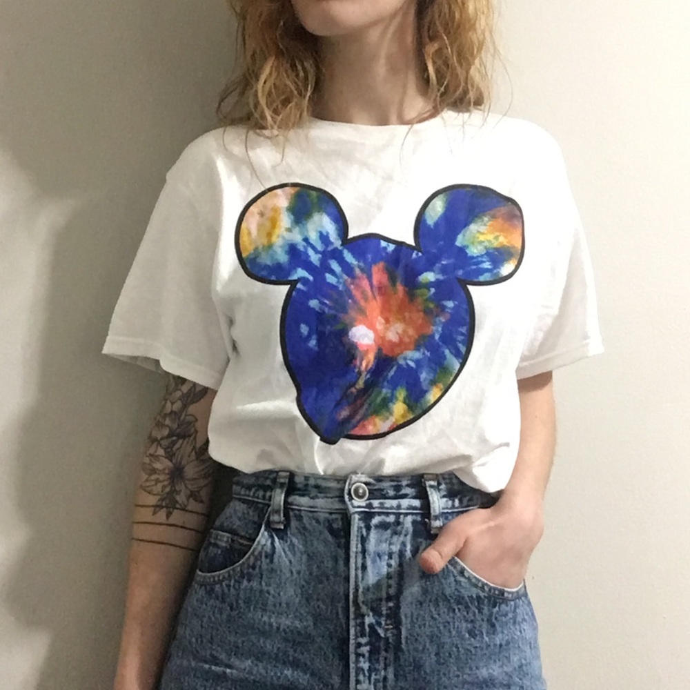 Tie-dye Disney Shirt by Neff